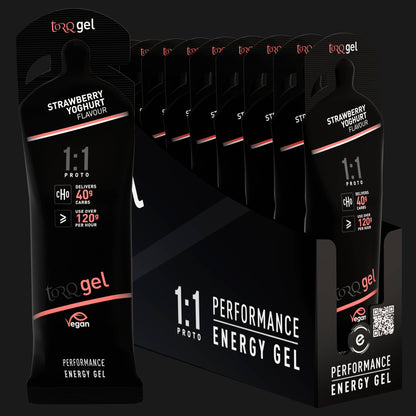 Yogurt de fresa 1:1 Proto Energy Gel