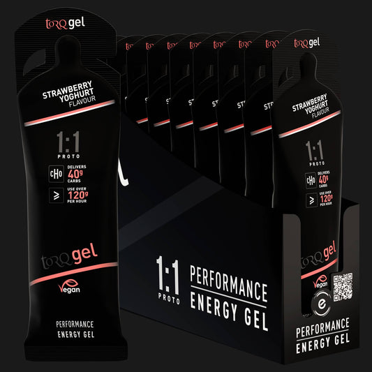 Yogurt de fresa 1:1 Proto Energy Gel