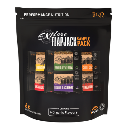 TORQ 6 Explore Flapjack Sample Pack