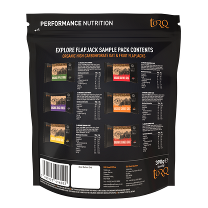 TORQ 6 Explore Flapjack Sample Pack