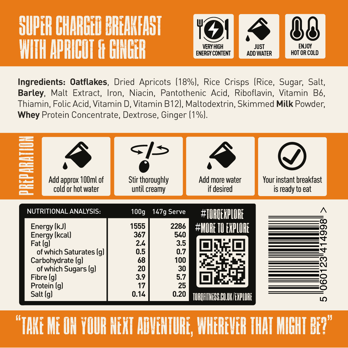 Explore Desayuno TORQ